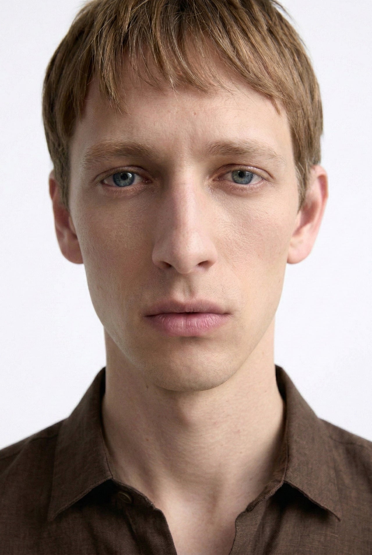 100% Linen sienna shirt