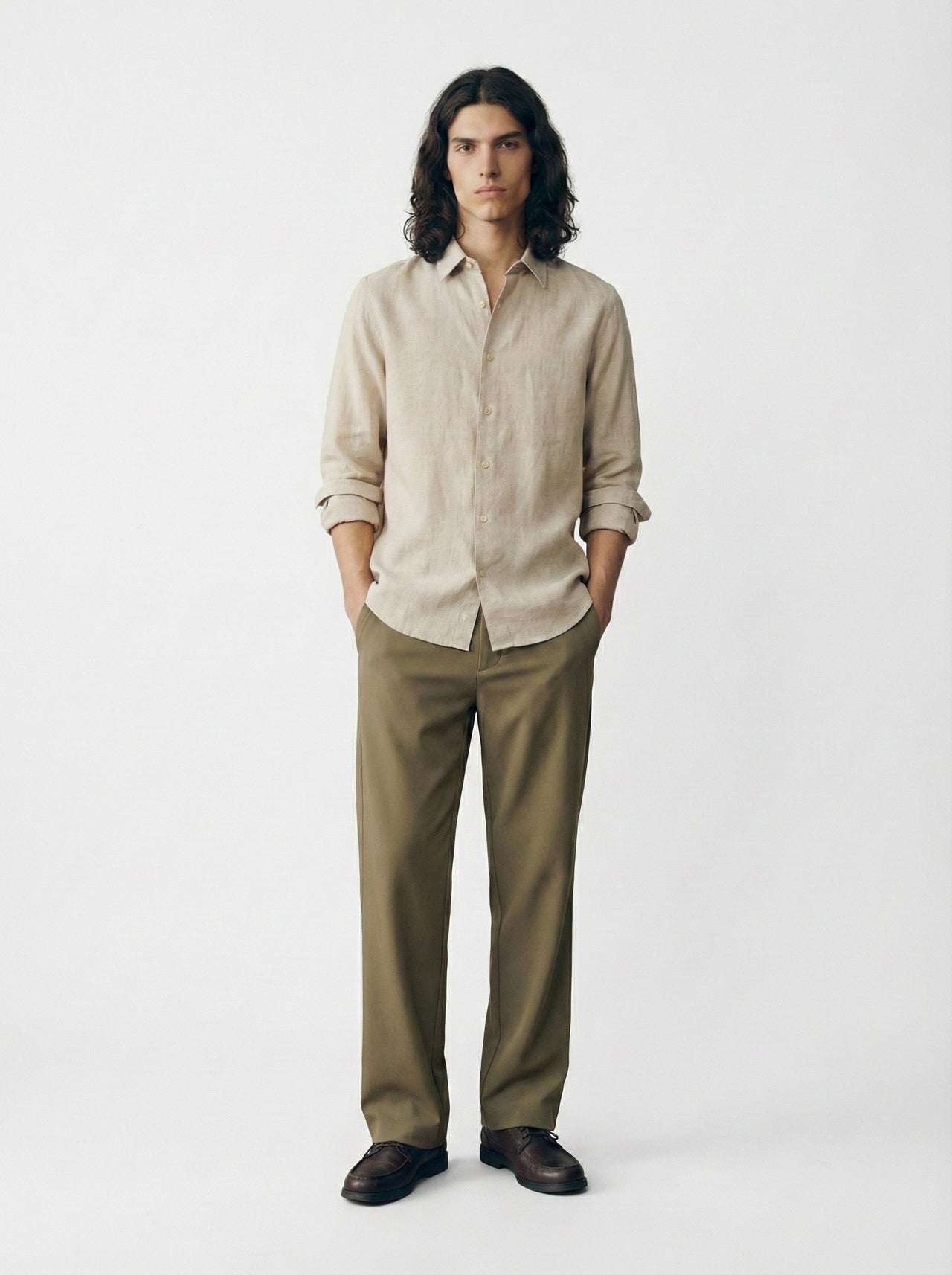 Straight fit trousers - Studio