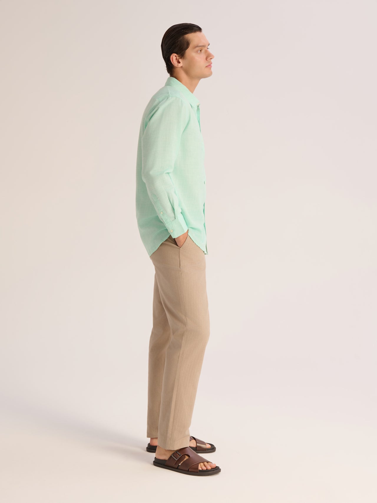 Regular fit cotton shirt