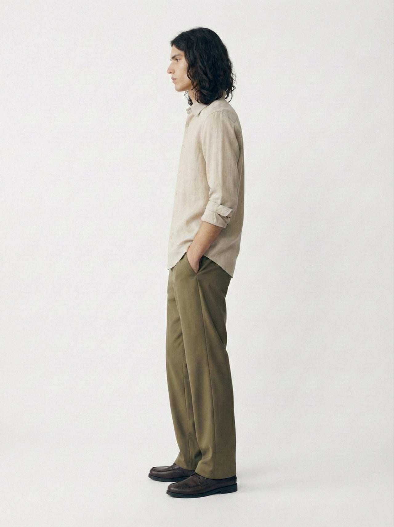 Straight fit trousers - Studio