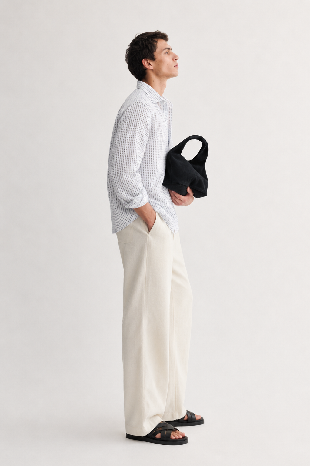 Cassi shirt - seersucker relaxed fit