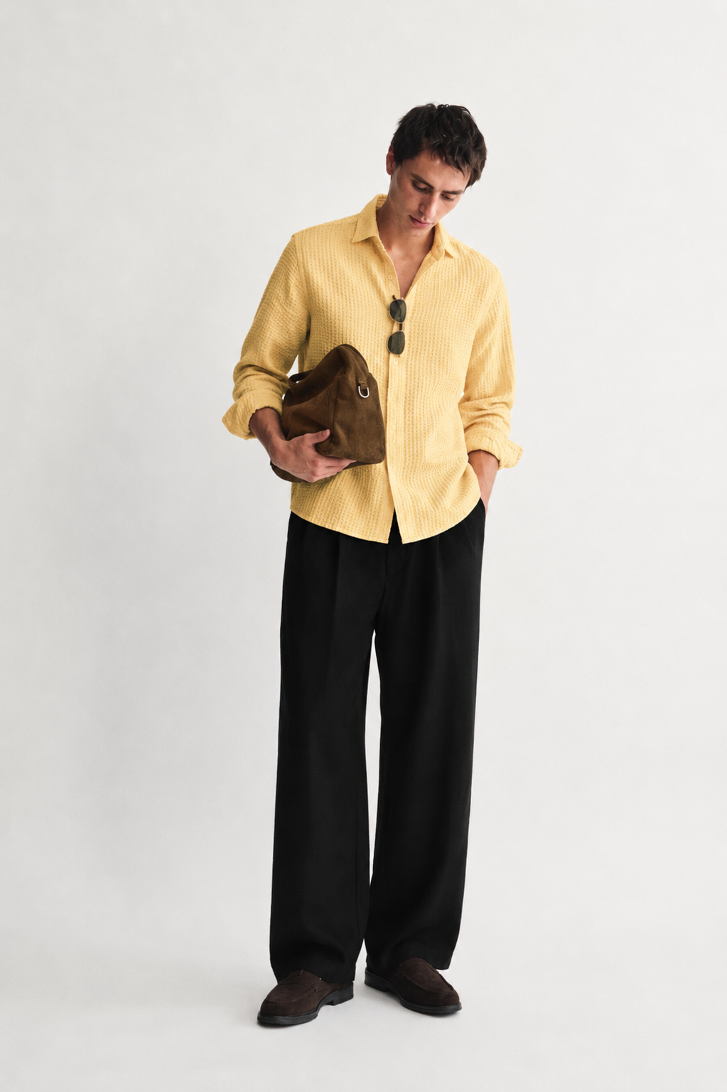 Charlie shirt - seersucker relaxed fit