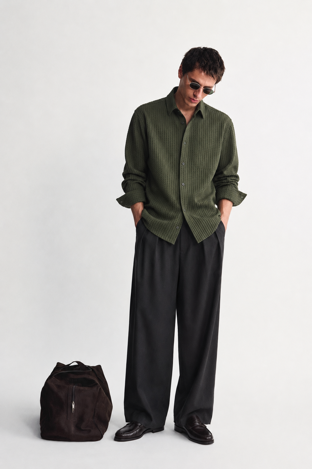 Morris shirt - seersucker relaxed fit - YUR OFFICIAL