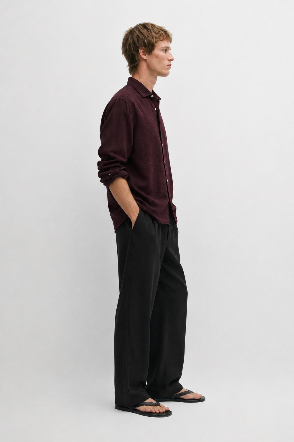 Regular fit textured shirt - Émile