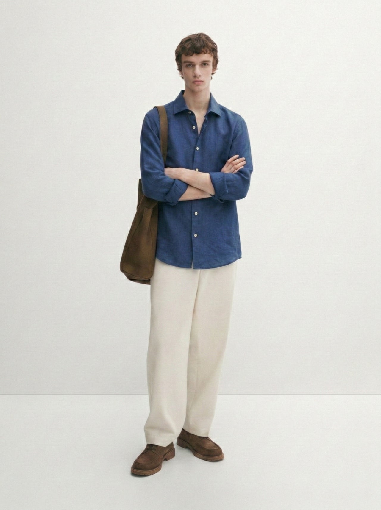100% Linen relaxed fit shirt