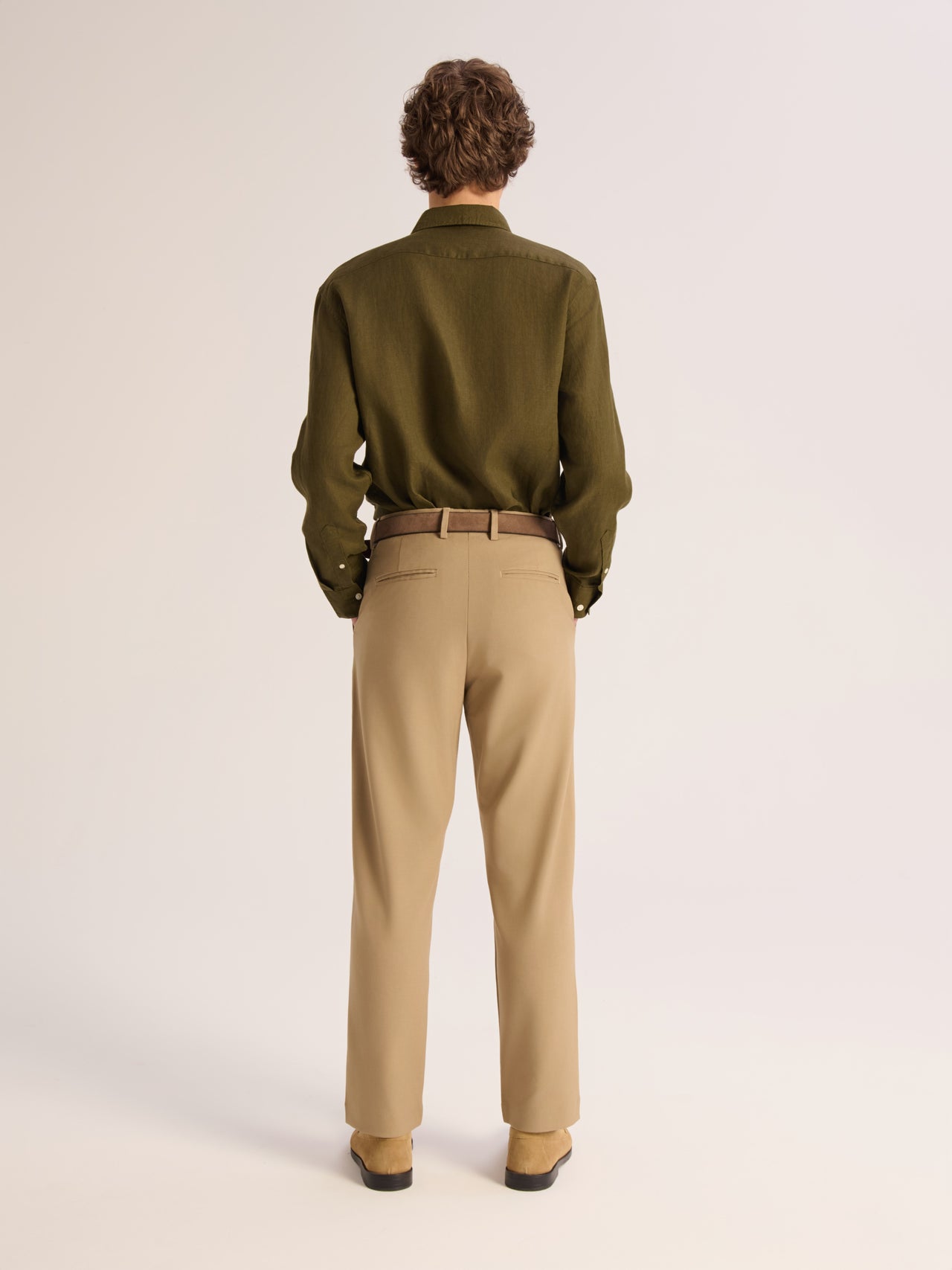 YUR classic straight fit trousers