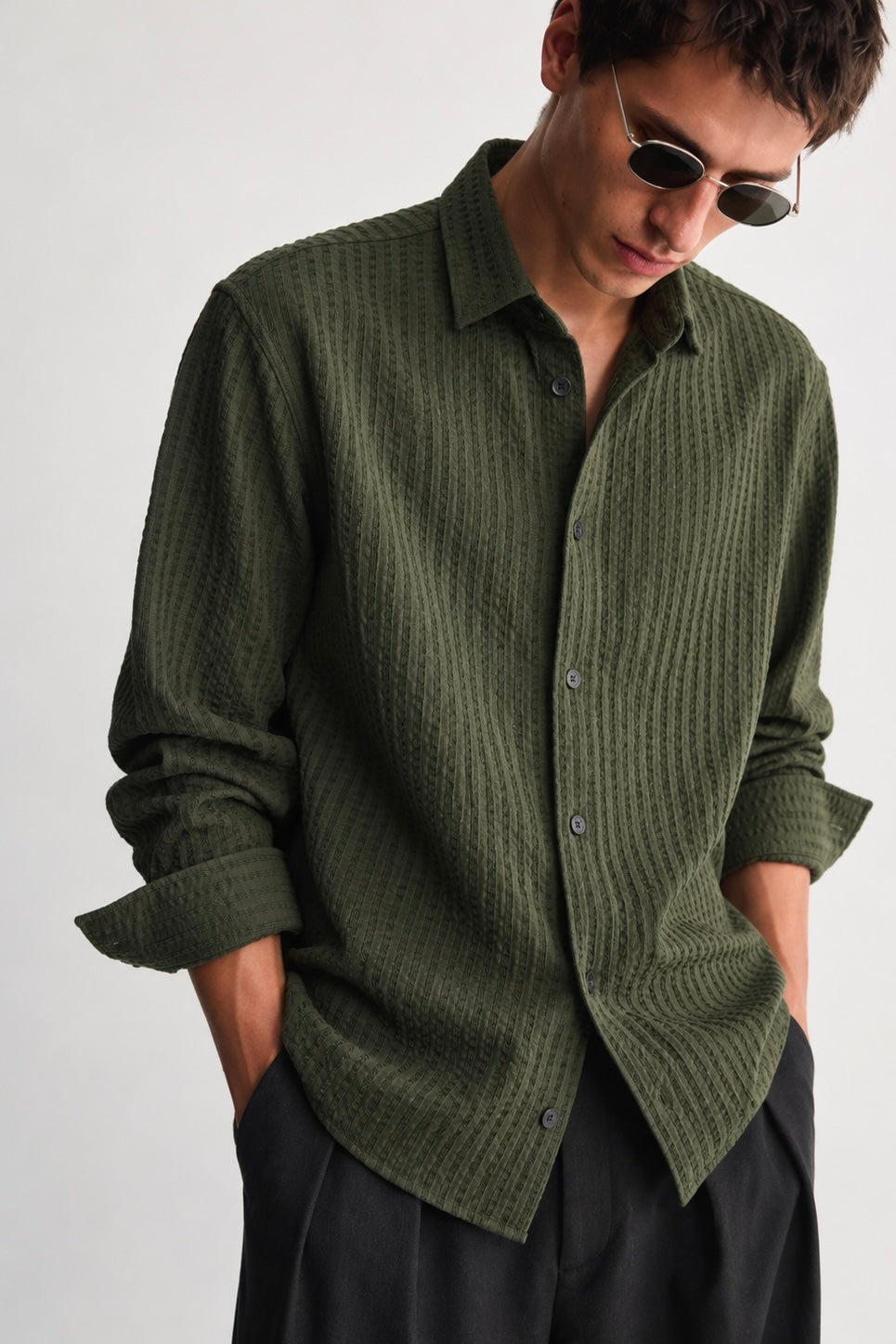 Morris shirt - seersucker relaxed fit