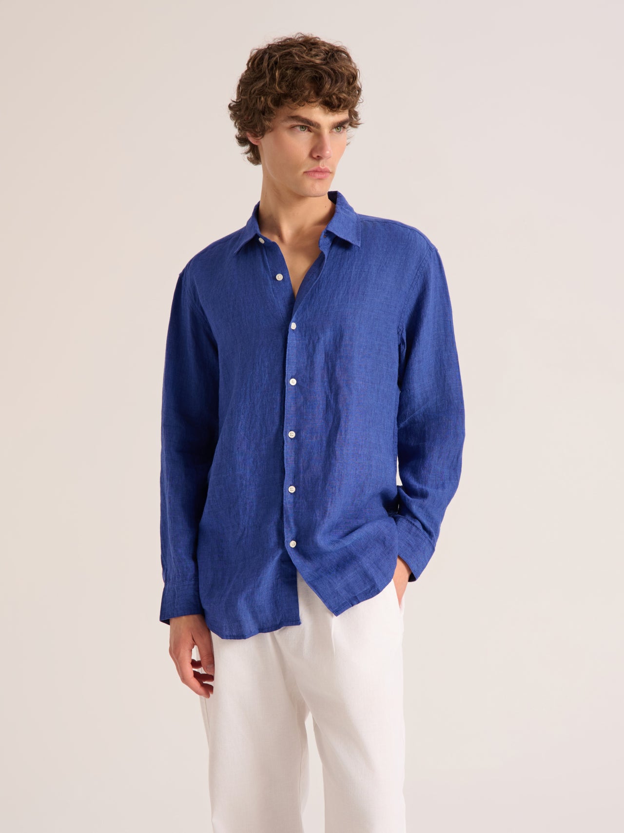 Relaxed 100% Linen shirt