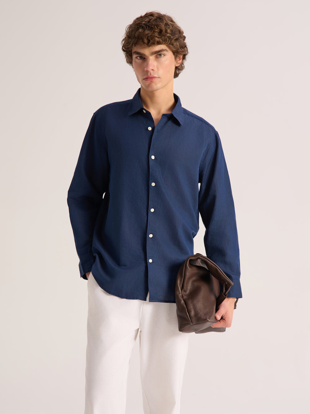 Regular fit cotton shirt