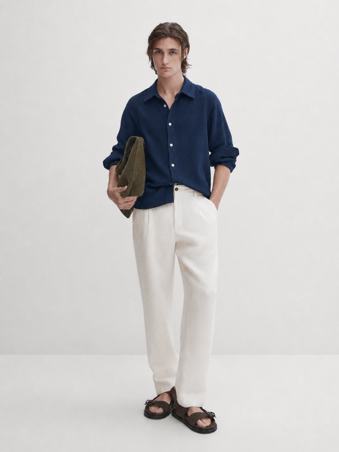 May shirt - seersucker relaxed fit