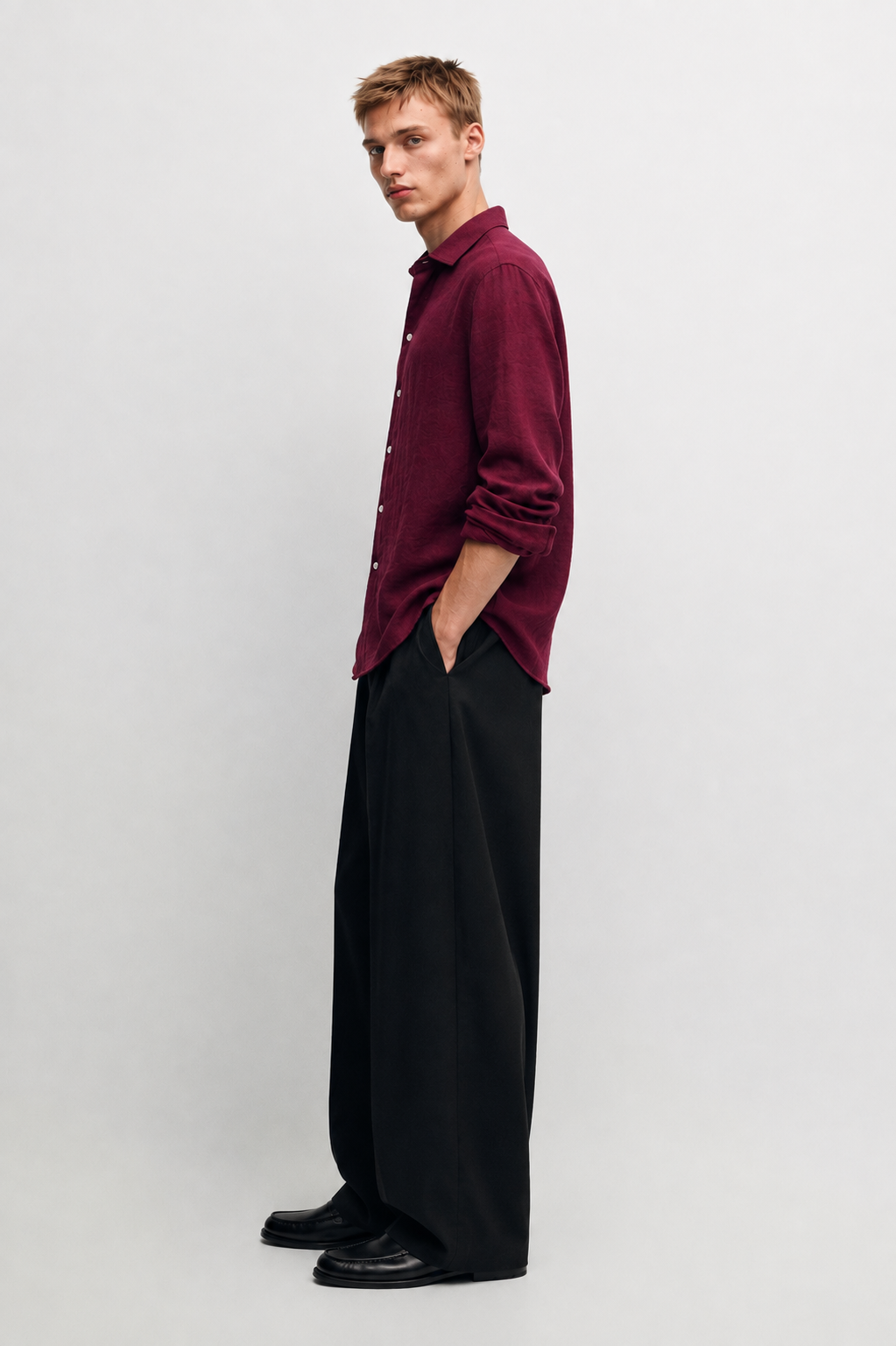 Regular fit textured shirt - Verona